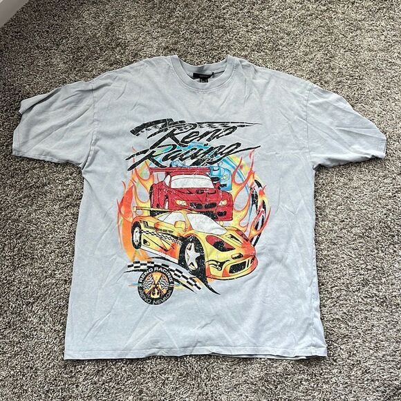 Oversized boxy vintage screen tee - Picture 1 of 2